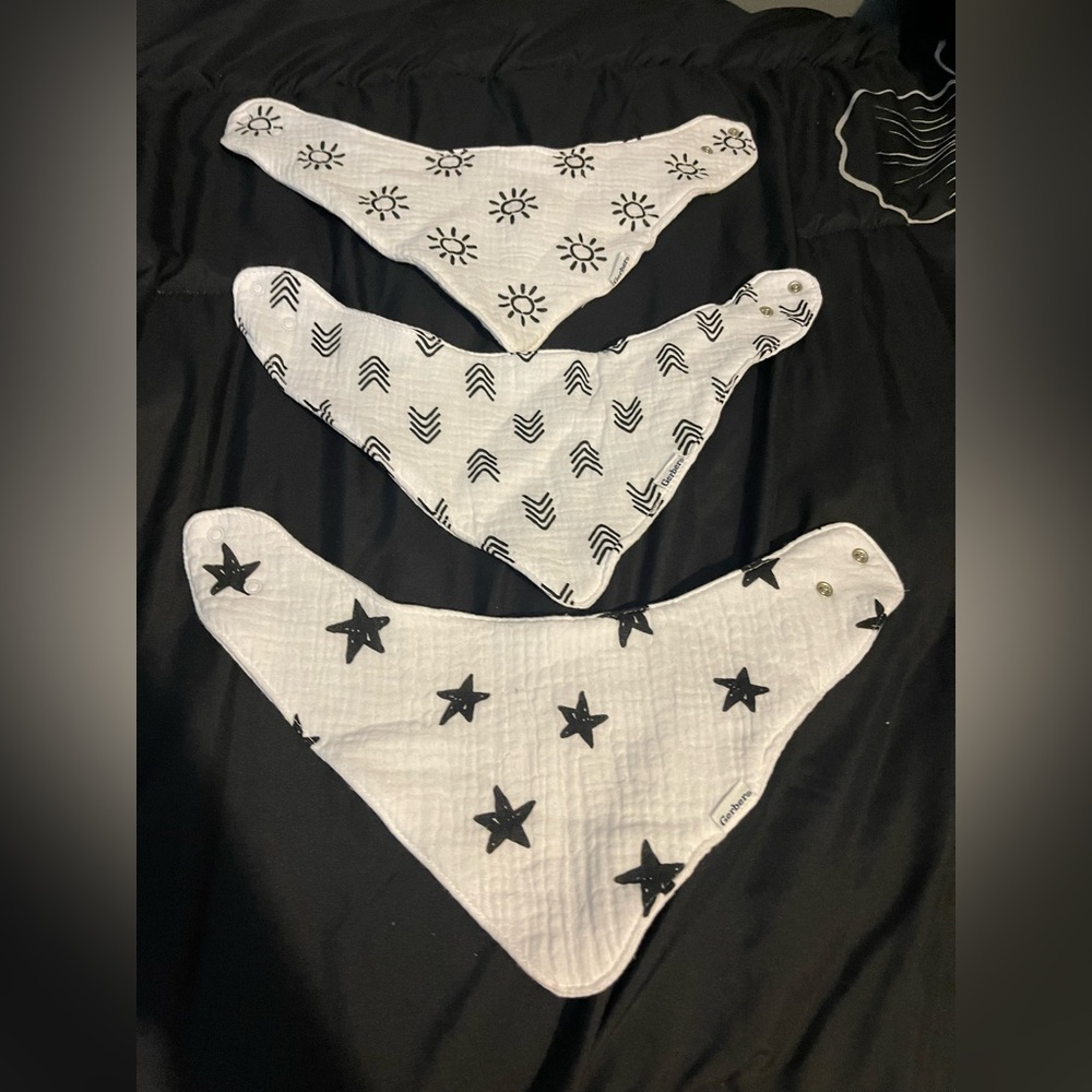 Unisex Baby Bandana Bibs